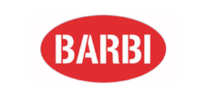 Logotipo de Barbio, empresa especializada en materiales y componentes de alta calidad.