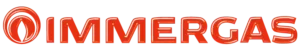 Logotipo de Immergas, marca destacada en climatización y soluciones energéticas eficientes.