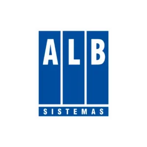 Logotipo de ALB Sistemas, marca asociada con soluciones de instalación en Zaragoza.